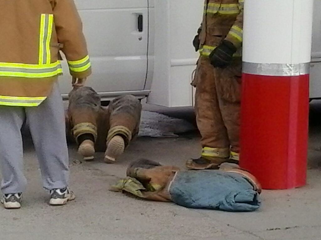Inspectie van brandweer