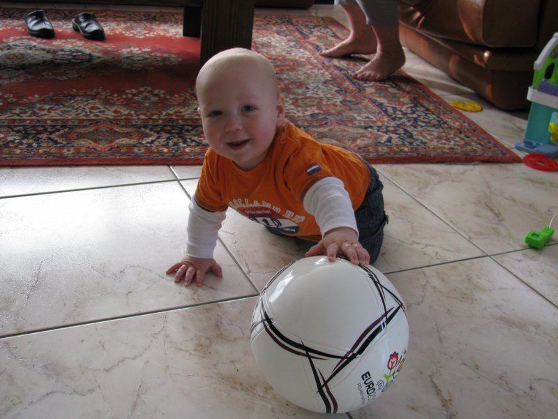 Ruben met bal
