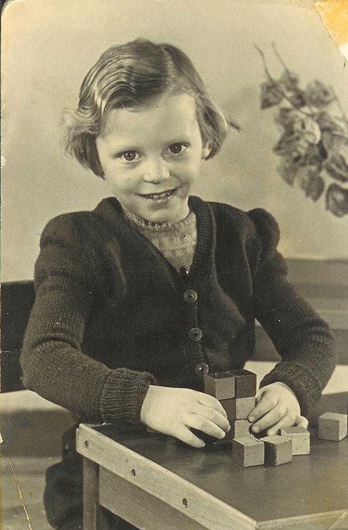 Petra als kleuter