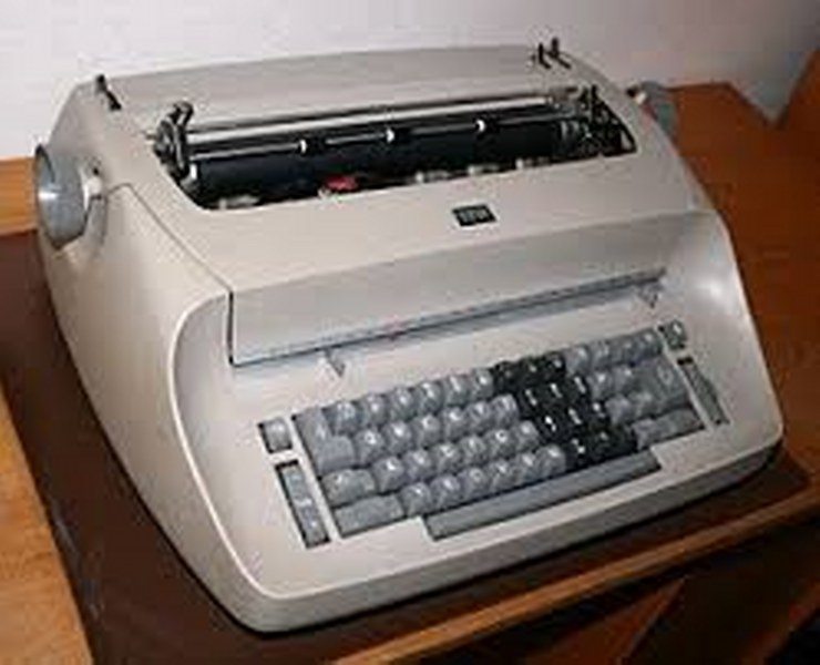 IBM elektrische schrijfmachine