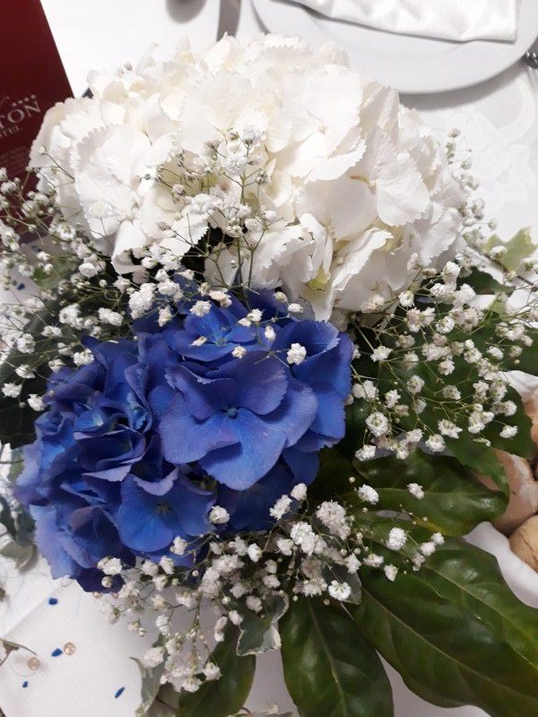 Bloemen bij afscheid