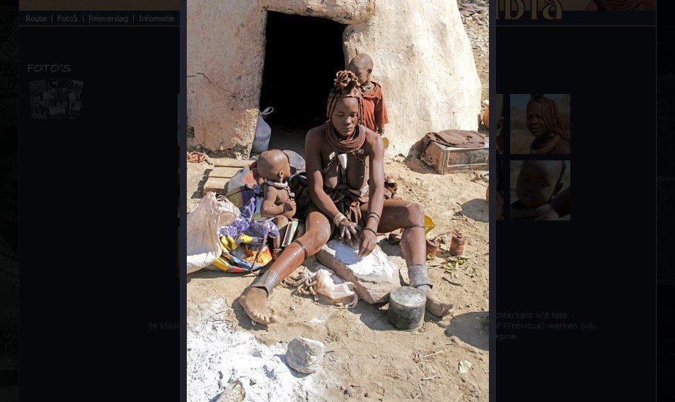Himba gezin