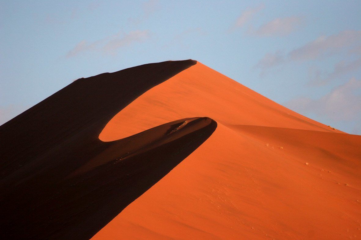 Beroemde duinen van Sossuvlei
