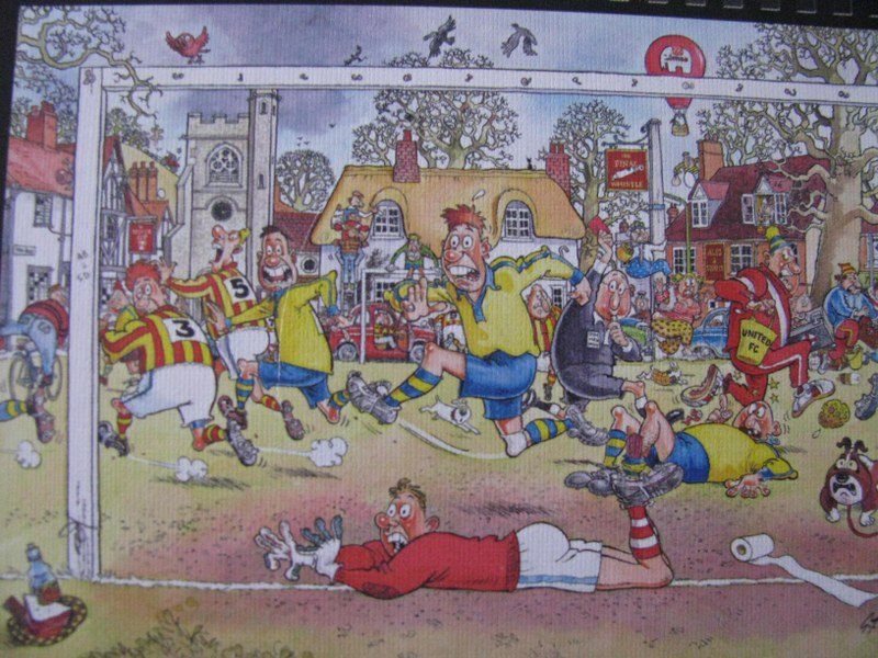 Voorbeeld op de doos