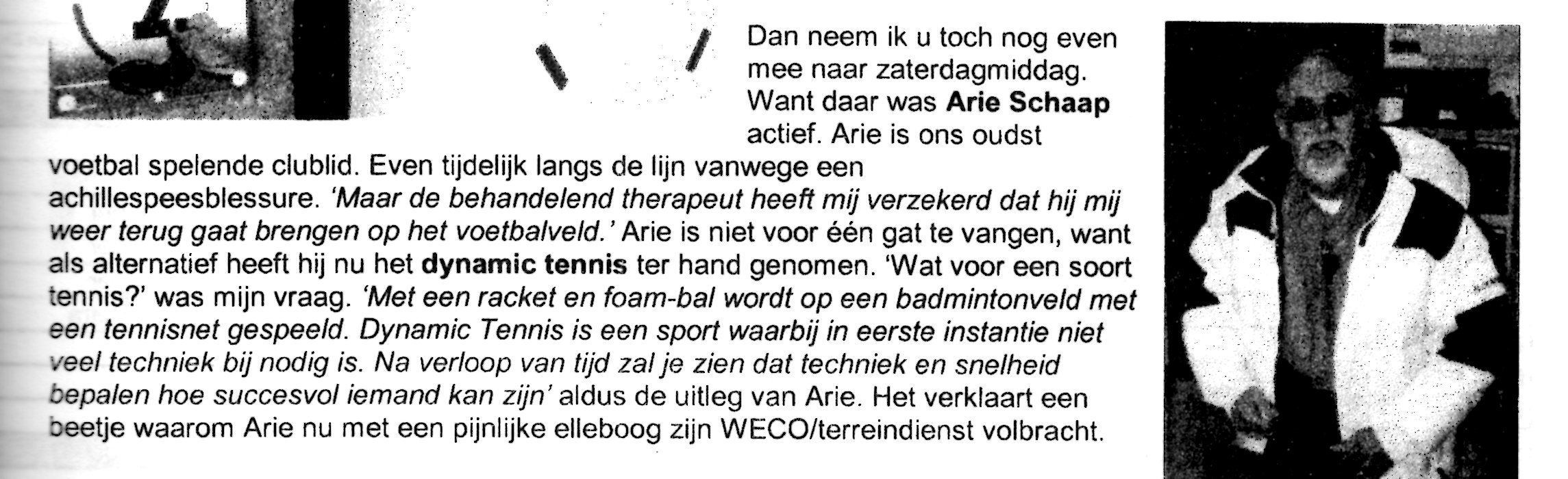 2013 Arie wil weer voetballen